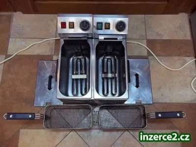 GASTRO PROFI fritéza dvojitá elektrická
