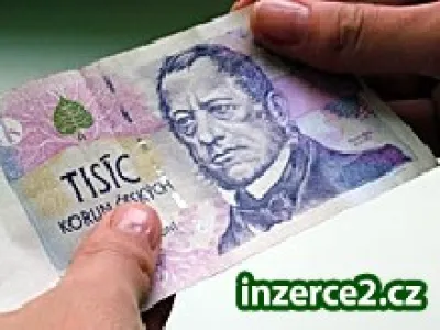 2000,- Kč týdně za 10 hodin práce