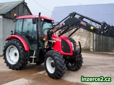 traktor  Zetor Proxima 75 + celní nakladac