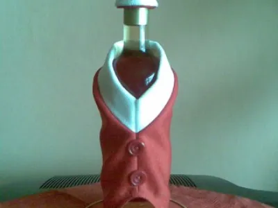 Obleček na láhev Mikuláš