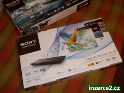   3D BlueRay+DVD SONY BDP-S590 přehrávač s multim. centrem