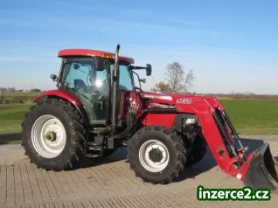 Case IH Maxxum 140 Pro   s celním nakladacem