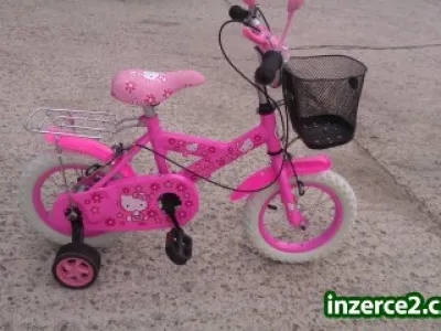Kolo dětské 12 "Hello Kitty" rúžové nové