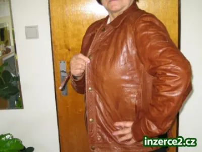 Pánská kožená bunda Lee