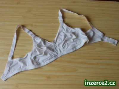 Kojící podprsenka bílá 85C