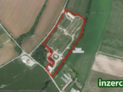 Hýsly,cca 45.000 m2,velký areál u Kyjova