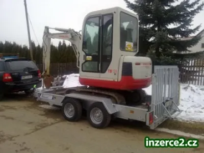 Přepravník minibagrů nosnost 2760 kg