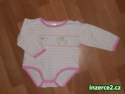 Body - bílo-růžové, vel. prý 98, podle mě tak 80