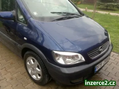 Opel Zafira 1.6 16V, 7 míst LPG