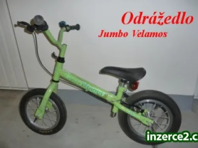 Odrážedlo VELAMOS zelené