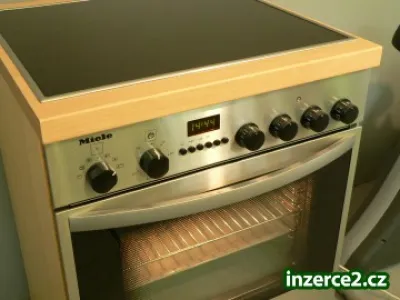 MIELE vestavný nerezový sporák H316E