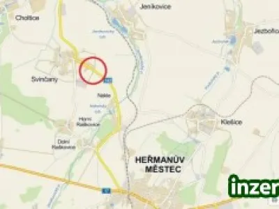 Prodej pozemků k výstavbě RD v obci Svinčany