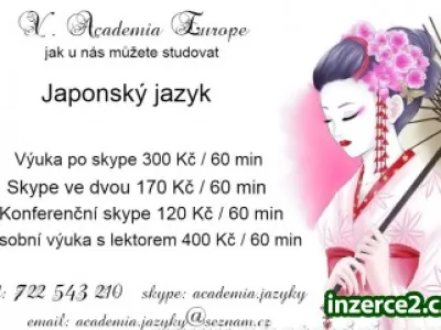 Japonština - netradiční jazyk, netradiční kultura