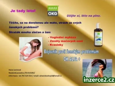 Pomocník proti ženským problémům.