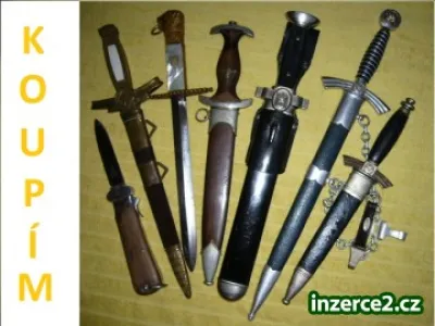 Solidně zaplatím za staré vojenské věci do r. 1945