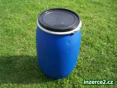 Plastové sudy 120L - jako nové