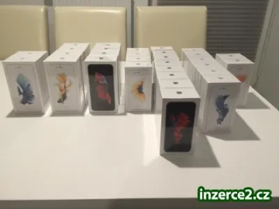 Odemčený Apple iPhone 6S bílá / černá