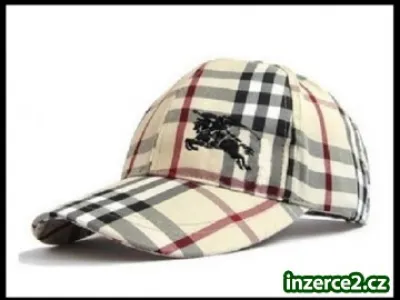 Luxusní kšiltovka Burberry - NOVÁ