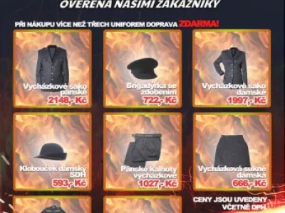 Haspot.cz - hasičské potřeby
