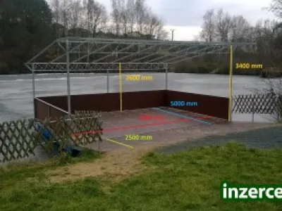 Ponton, plovoucí pódium, přístav, molo