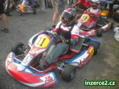 Závodní motokára Birel ROK VORTEX 125cc