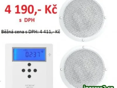 Set pro ozvučení bytu MRP 2170 + 2x Podhledový reproduktor RP 61