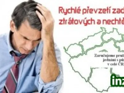 Převzetí problémových a zadlužených firem.