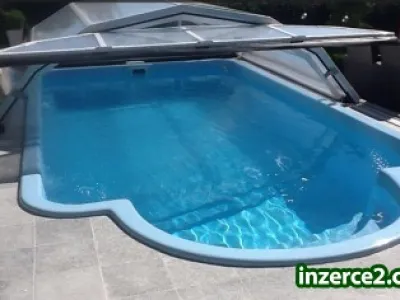 Prodám Laminátový bazén 6x3x1,5 s římskými schody