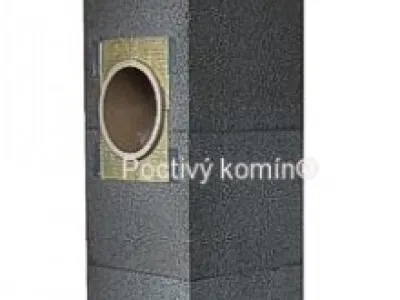 Komínová sestava 160mm/6m s červeným prstencem