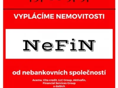 Vyplácíme nemovitosti zastavené u Acemy, Vita Credit a další