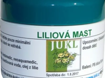 Liliová mast.