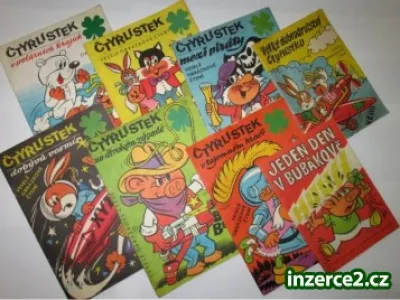 Časopis Čtyřlístek, komiks Kája Saudek
