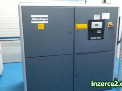 Zánovní šroubový kompresor Atlas Copco GA 30 VSD FF