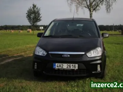 Ford C-MAX, černý, 1,6 benzín, 1.majitel