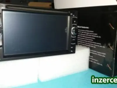 Pěkné Autoradio s DVD 2DIN USB, Card reál foto