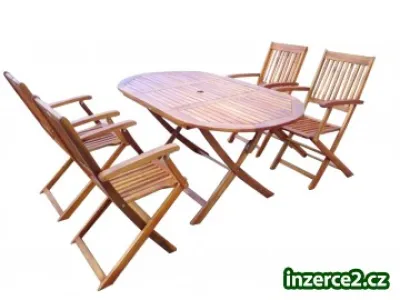 Zahradní set nábytku 4+1