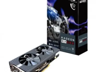 Radeon NITRO + RX 580 8 GB GDDR5 PCI-E Dual HDMI / DVI-D / Dual DP w / backplate Limited Edition (UEFI)