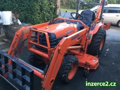 Malotraktor Kubota B7-800 + příslušenství