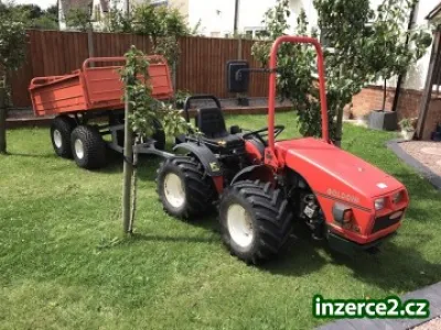 Malotraktor Goldoni Base + příslušenství