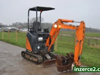 Minibagr Hitachi ZX27-RUV + příslušenství
