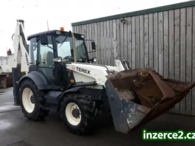 Traktorbagr Terex XS 8O8 TE - Plně funkční