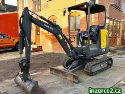 Minibagr Volvo EC-I8CD - plně funkční