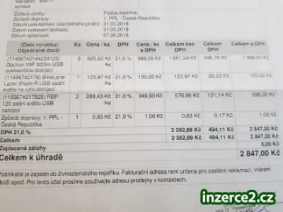 Světla na kolo
