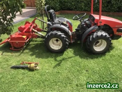 Malotraktor Goldoni Base + příslušenství