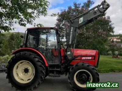 Traktor Zetor 8-5-4-0 + čelní nakladač