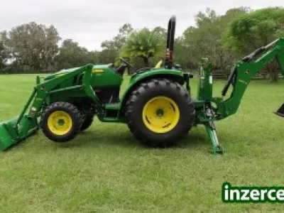Traktor John Deere M405 + čelní nakladač
