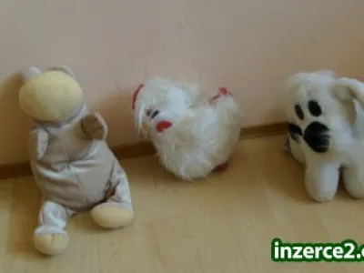 plyšáci 3 ks