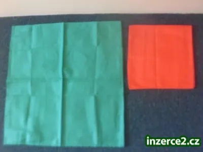 prostírání jednobarevné