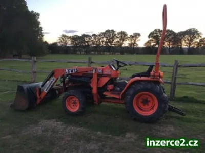 Traktor Kubota B50 HST 17 + čelní nakladač