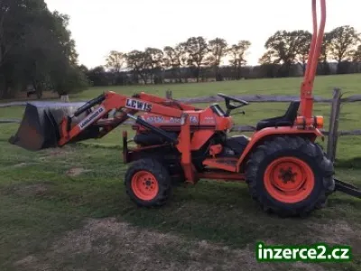 Traktor Kubota B50 HST 17 + čelní nakladač